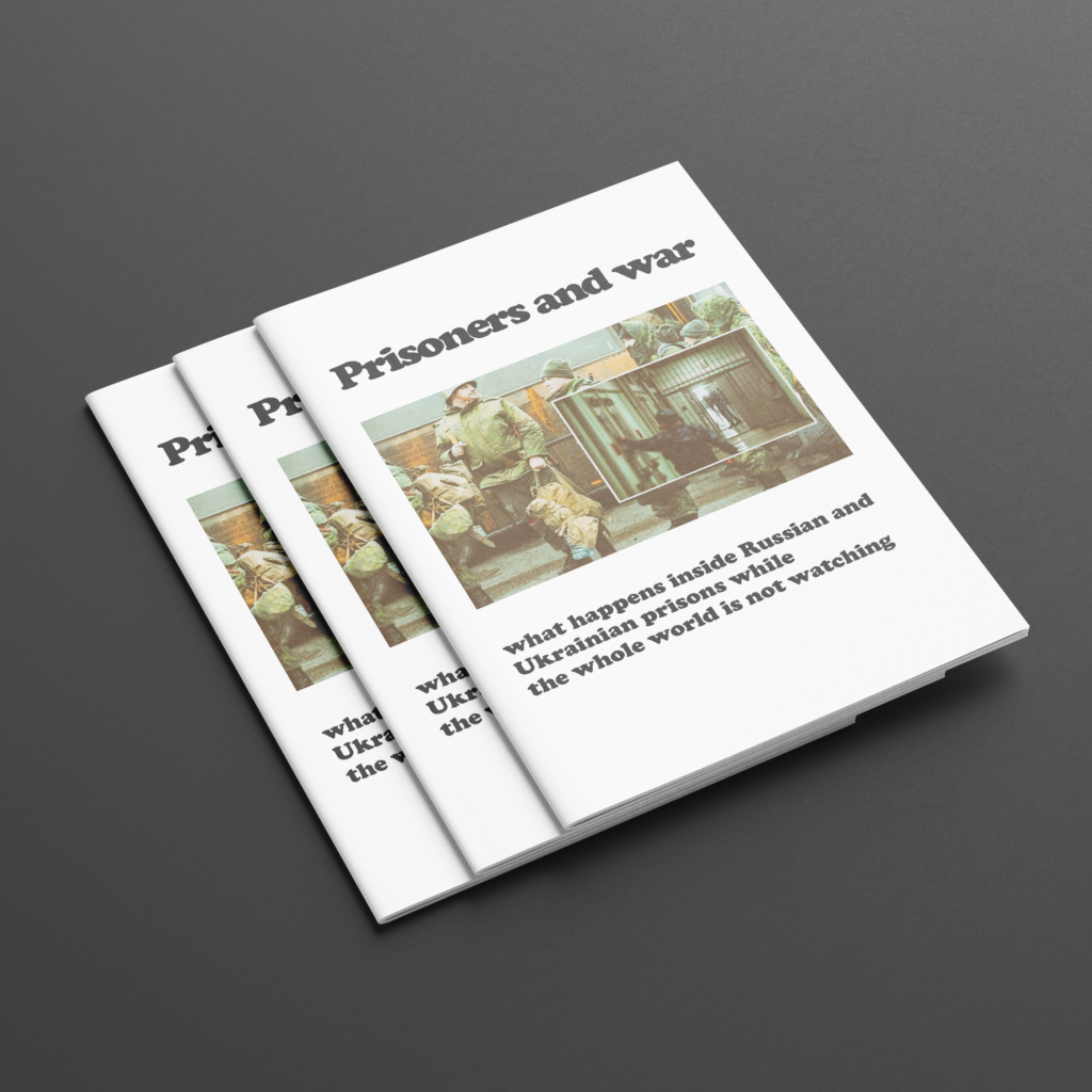 Brochure “Prisoners and war"