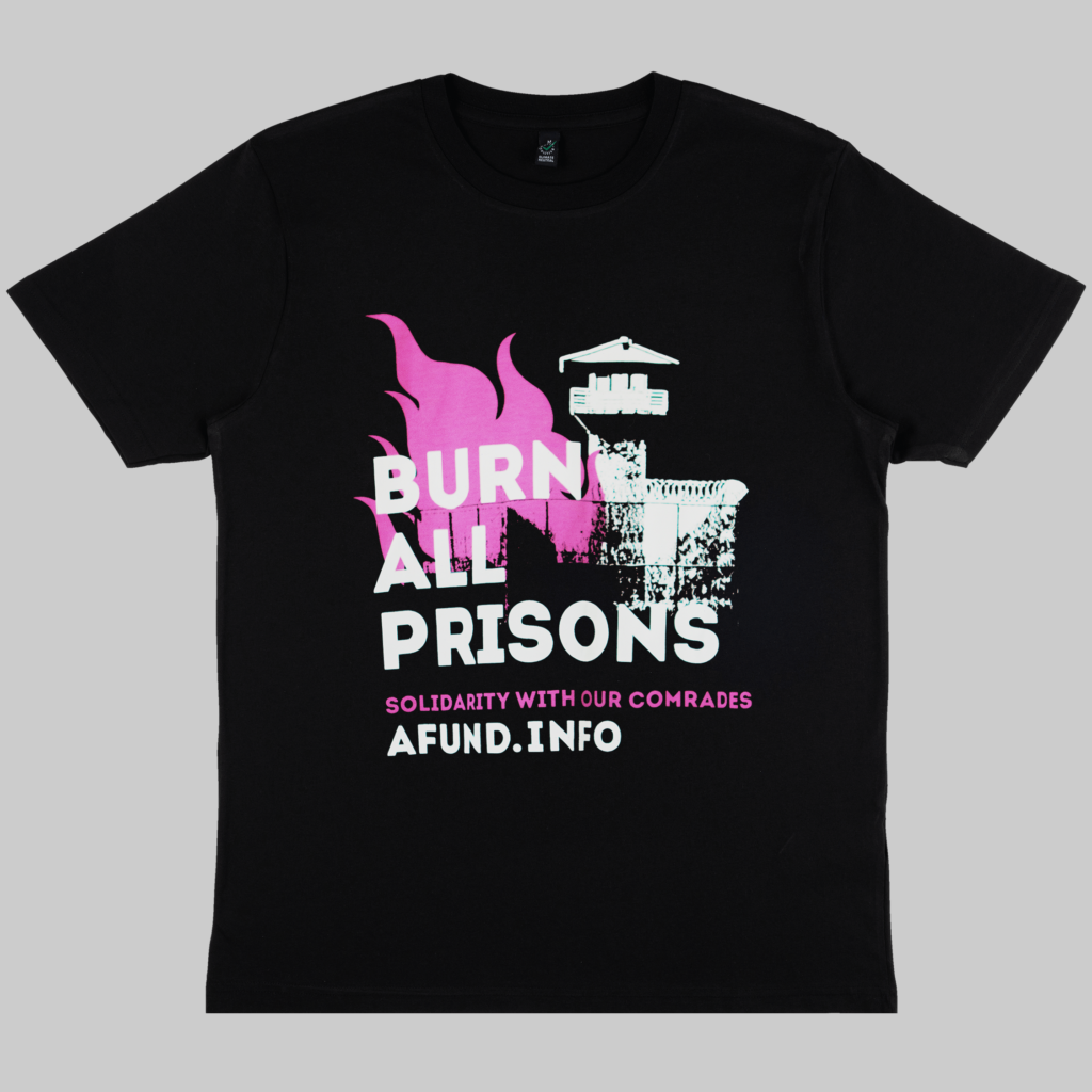 Майка "Burn all prisons"