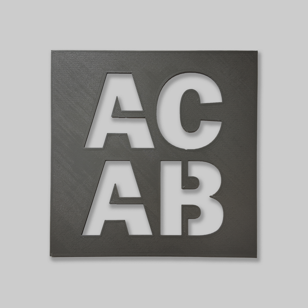 Трафарет "ACAB" - Image 2