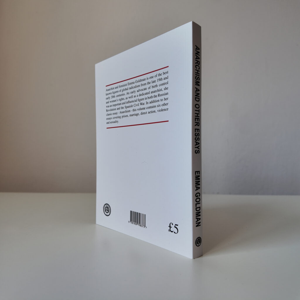 "Anarchism and Other Essays" Emma Goldman — изображение 3