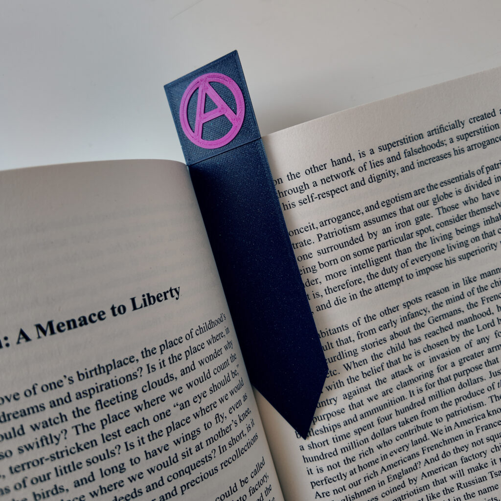 Закладка для книг "Анархия", разные цвета — изображение 5