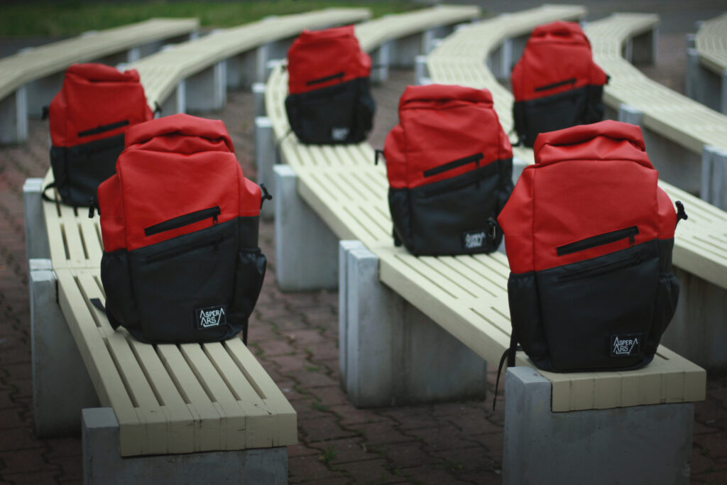 Рюкзак Aspera Ars Red/Black