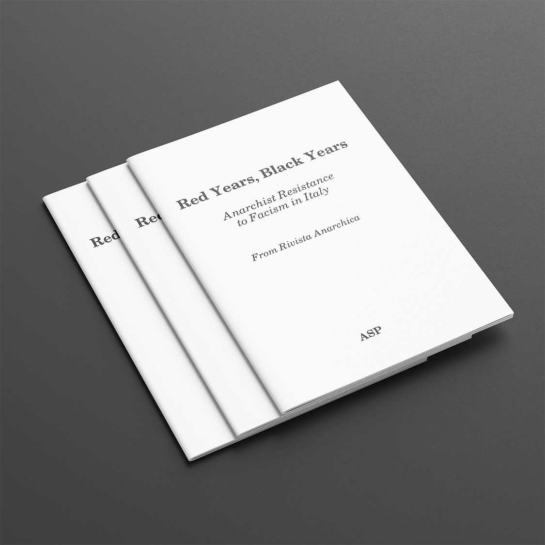Brochure “Red years, black years"